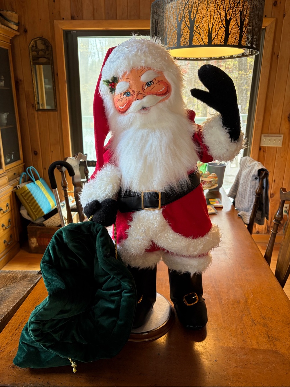 Vintage Annalee 30” Santa in Excellent Condition Made in New Hampshire Classic!